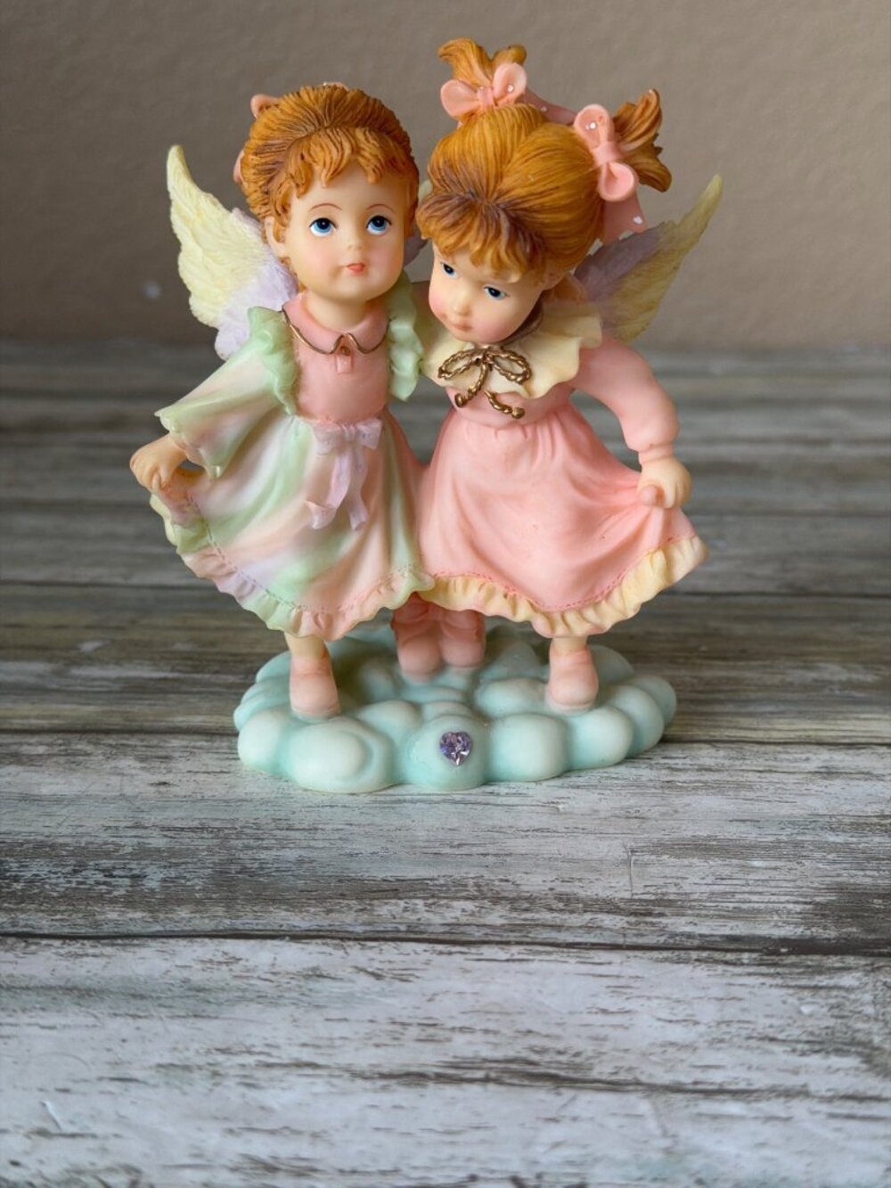 Set of 3 Roman Inc “Loving Thoughts Cherubim” Figurine Emily Best Friends w/Box - Picture 13 of 16